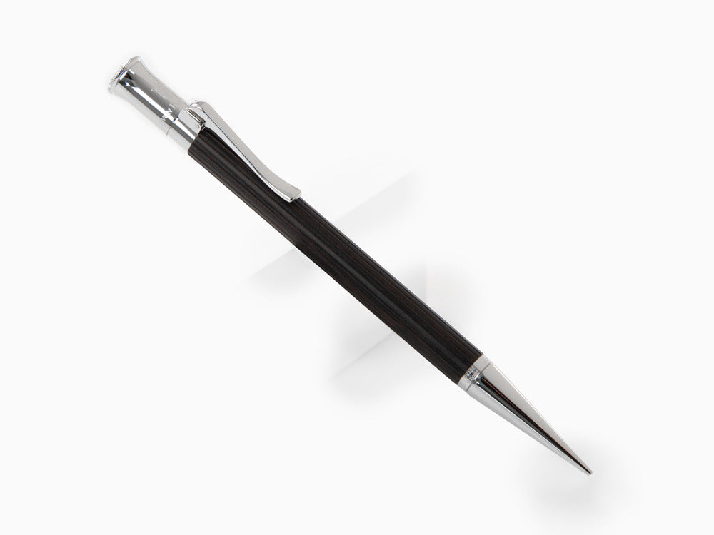 Portemine Graf von Faber-Castell Classic, Bois de grenadille, Platine, 0.7 mm