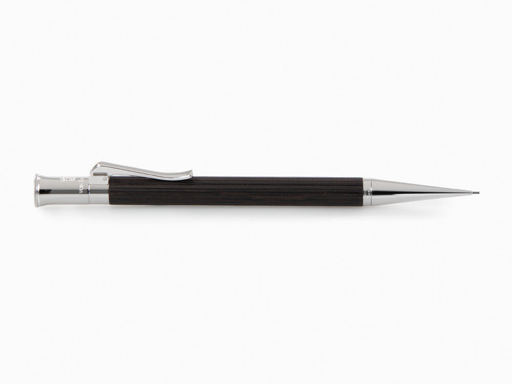 Portemine Graf von Faber-Castell Classic, Bois de grenadille, Platine, 0.7 mm