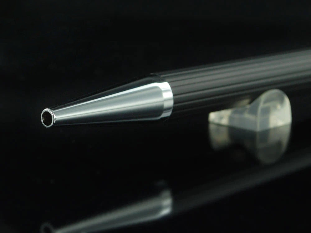 Stylo bille Graf von Faber-Castell Tamitio, Métal, Cannelé, Noir, 141580