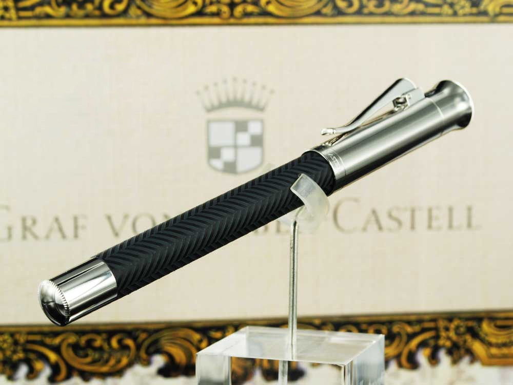 Stylo Plume Graf von Faber-Castell Guilloche Ciselé, Anthracite, 146700