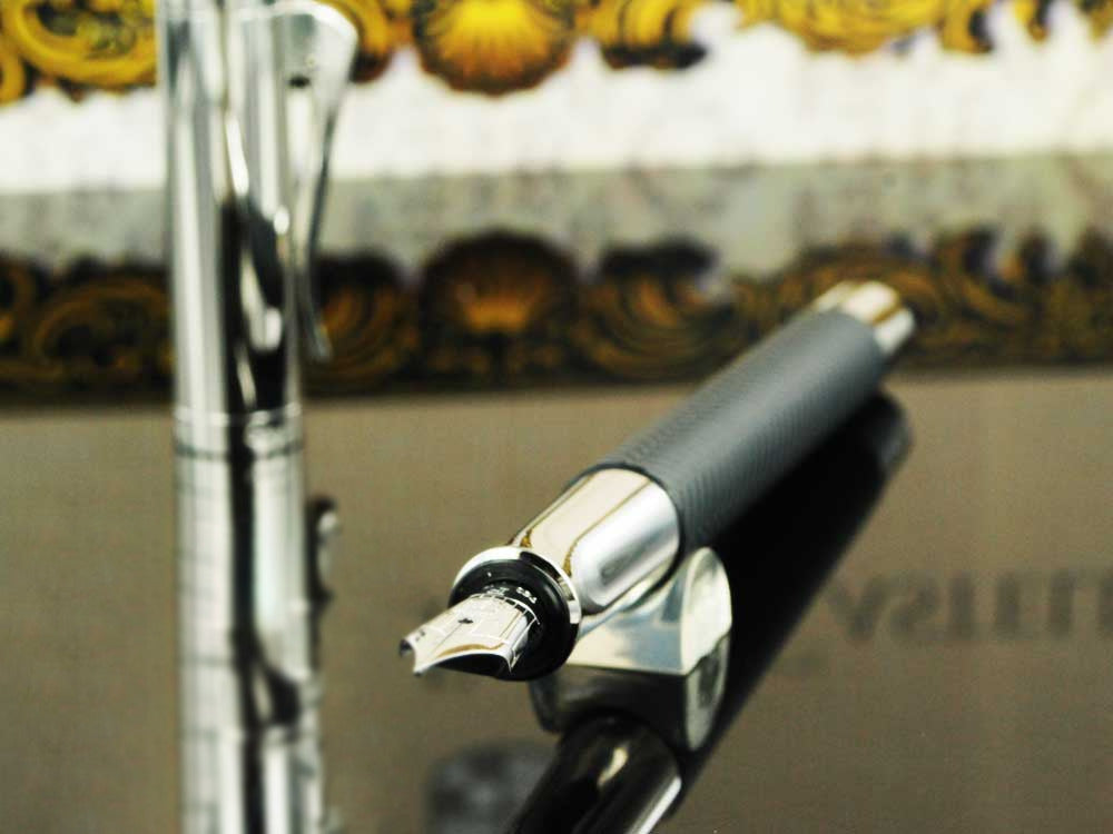 Stylo Plume Graf von Faber-Castell Guilloche Ciselé, Anthracite, 146700