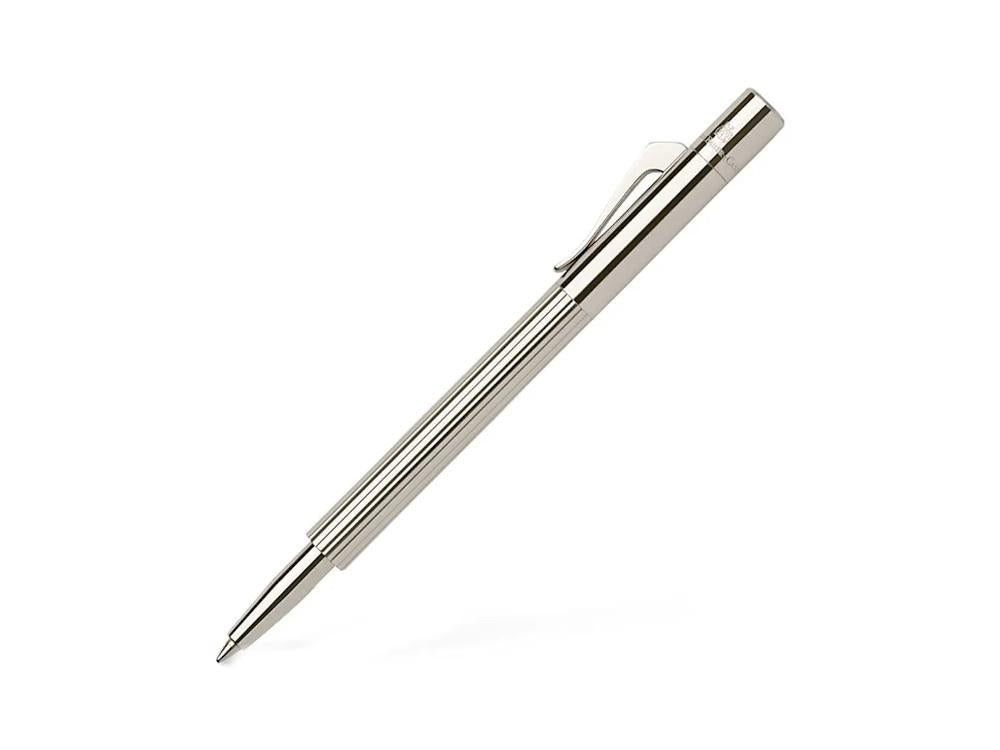 Stylo bille Graf von Faber-Castell Pocket Pen, Platine, 148010
