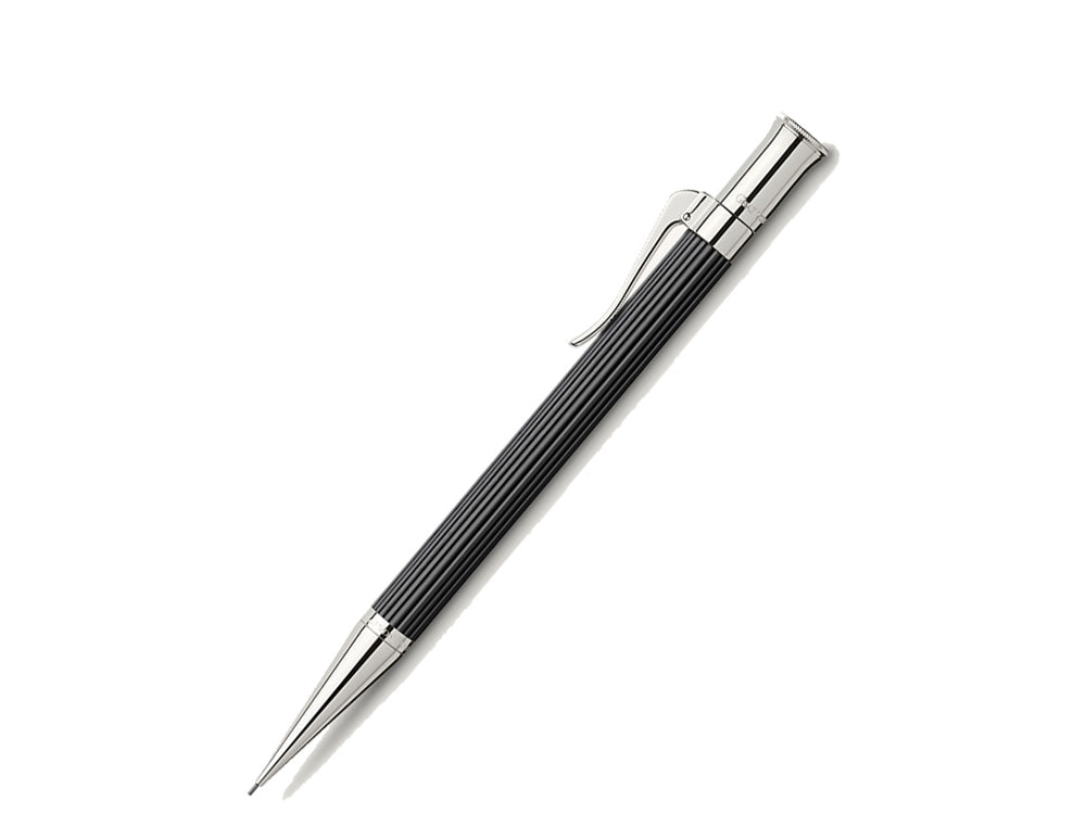 Portemine Graf von Faber-Castell Classic, Bois d'ébène, Attributs platine,0.7 mm