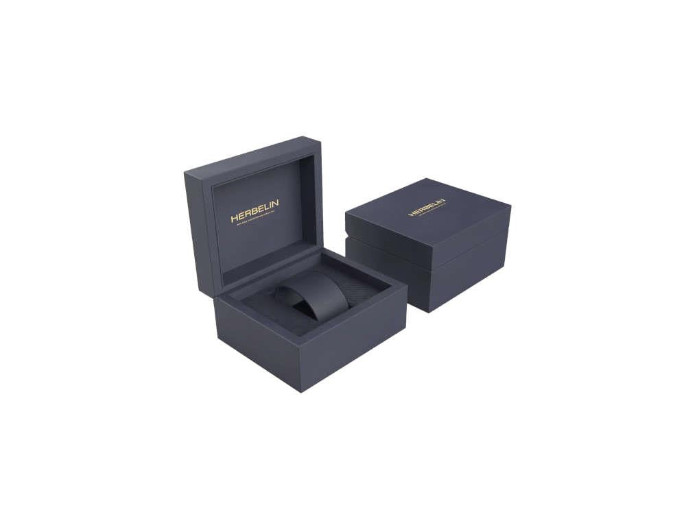 Montre à Quartz Herbelin Newport Slim Phase De Lune, 41.5 mm, 12722AP15