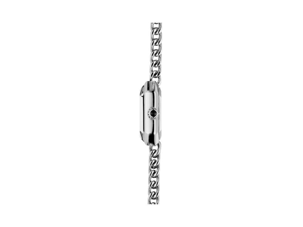 Montre à Quartz Herbelin Octogone, Acier Inoxydable 316L, Noir, 22 mm, 17436B49
