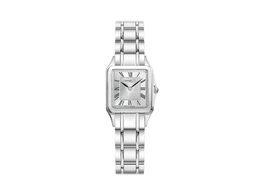 Montre à Quartz Herbelin Luna, Acier Inoxydable 316L, Blanc, 24 mm, 17457B01