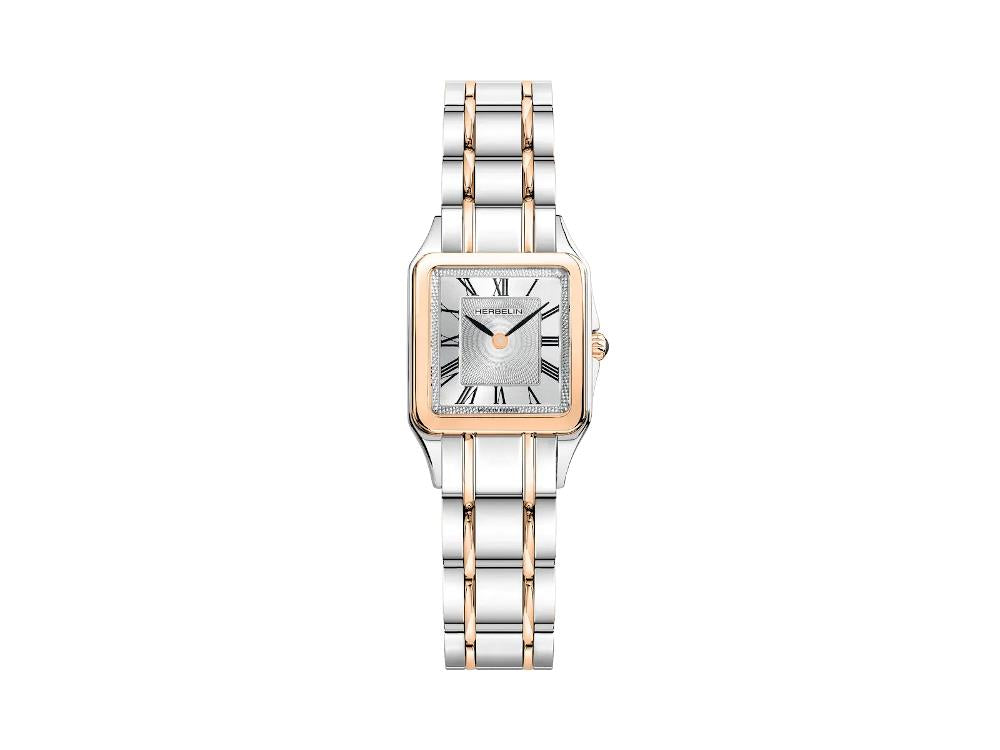 Montre à Quartz Herbelin Luna, Acier Inoxydable, Argent, 24 mm, 17457BTR01