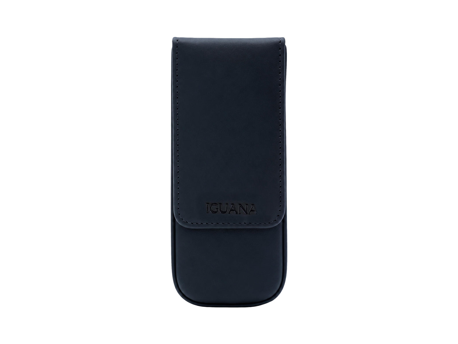 Étui à stylos Iguana Noir pour 3 articles d'écriture, PEN-CASE-BLACK-3