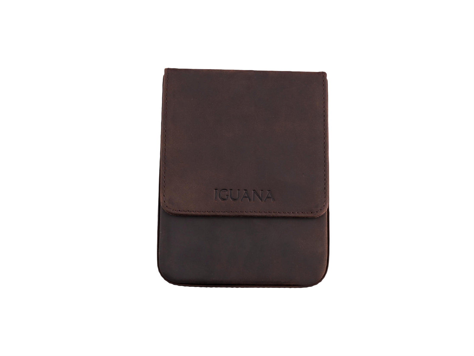 Étui à stylos Iguana Marron 6, PEN-CASE-BROWN-6