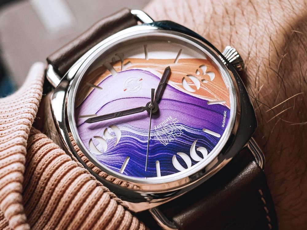 Montre Automatique Indie Watch Zermatt, Rosa, 44 mm, 31P