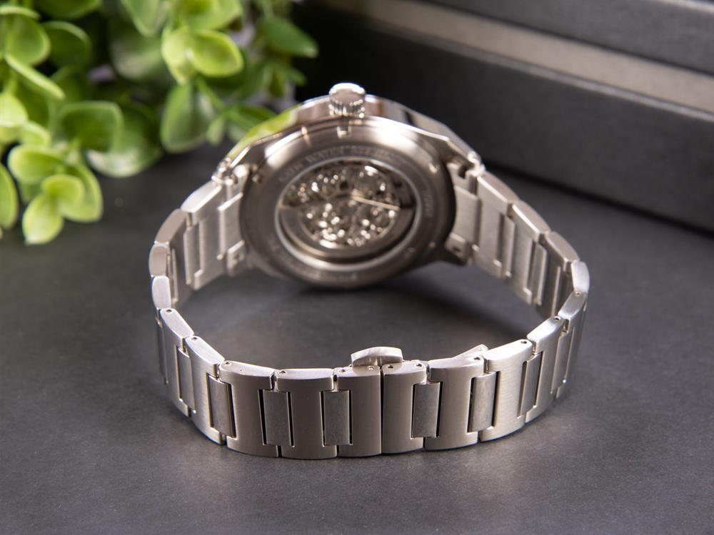 Montre Automatique Ingersoll Shelby, Acier Inoxydable 316L, 44 mm, Bleu, I10902