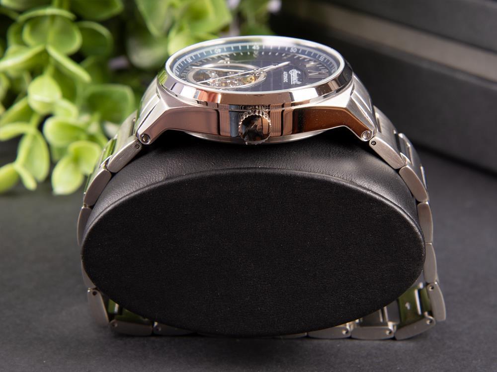Montre Automatique Ingersoll Shelby, Acier Inoxydable 316L, 44 mm, Bleu, I10902