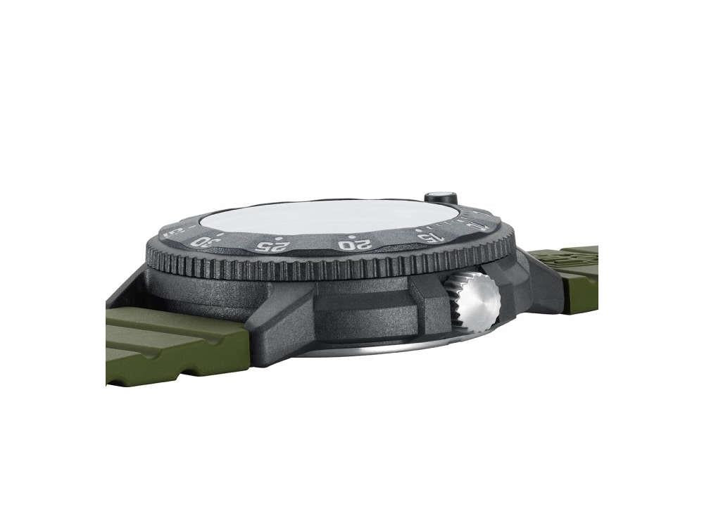 Montre à Quartz Luminox Sea Navy Seal EVO, Vert, CARBONOX™, 43 mm, LX.3013.EVO