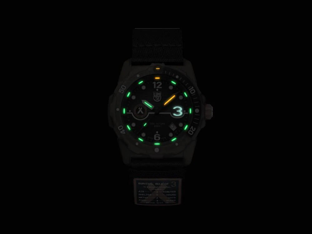 Montre à Quartz Luminox Bear Grylls Survival 3720 Series, 42 mm, LX.3721.ECO