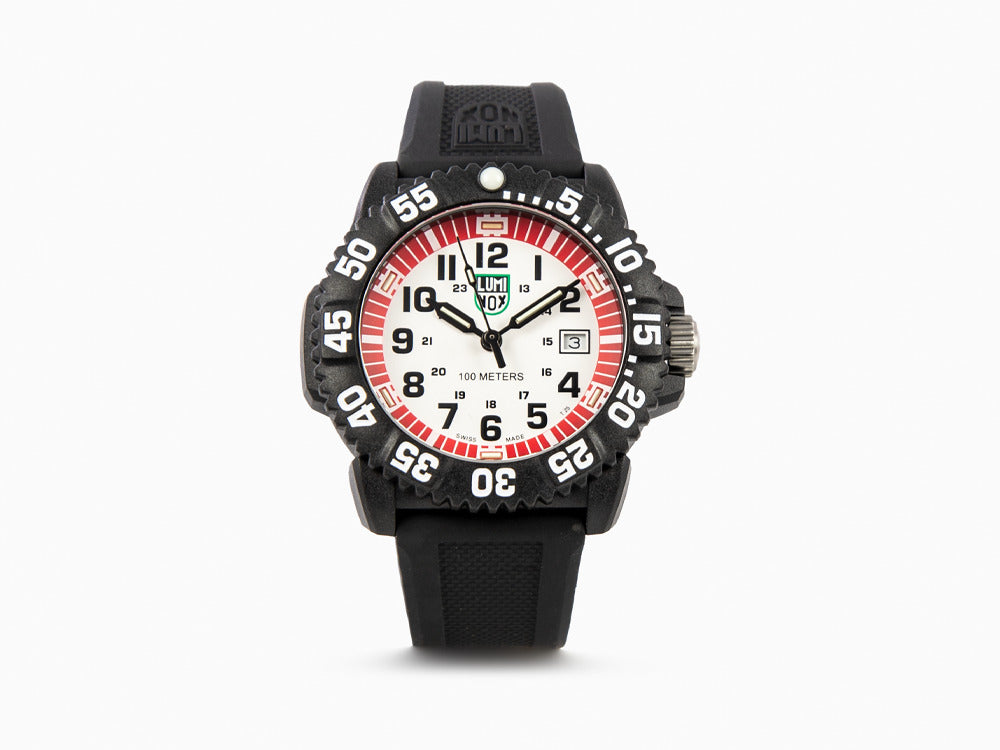 Montre à Quartz Luminox G-Collection Sea Lion, Blanc, CARBONOX™, 43 mm, X2.2057