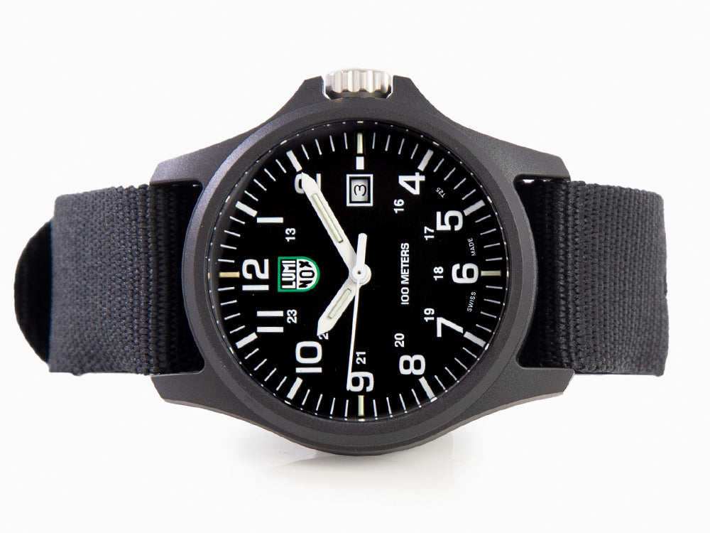 Montre à Quartz Luminox G-Collection Patagonia, Noir, CARBONOX, 43mm, X2.2401.NB