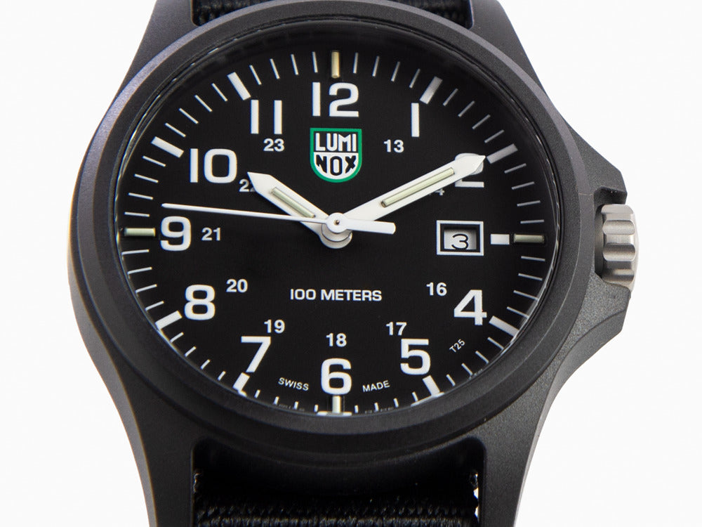 Montre à Quartz Luminox G-Collection Patagonia, Noir, CARBONOX, 43mm, X2.2401.NB