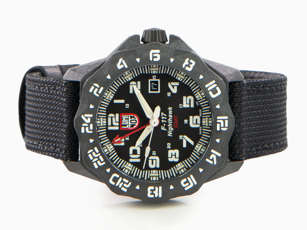 Montre à Quartz Luminox Air F-117 Nighthawk, Noir, 44 mm, 20atm, XA.6441