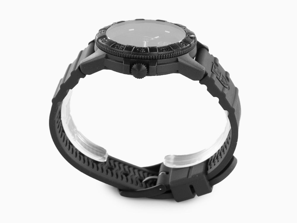Montre à Quartz Luminox Leatherback Sea Turtle Giant 0320, Noir, Carbone, 44mm