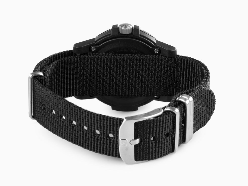 Montre à Quartz Luminox Sea Turtle Giant, Vert, Carbone, 44 mm, 10 atm, Jour