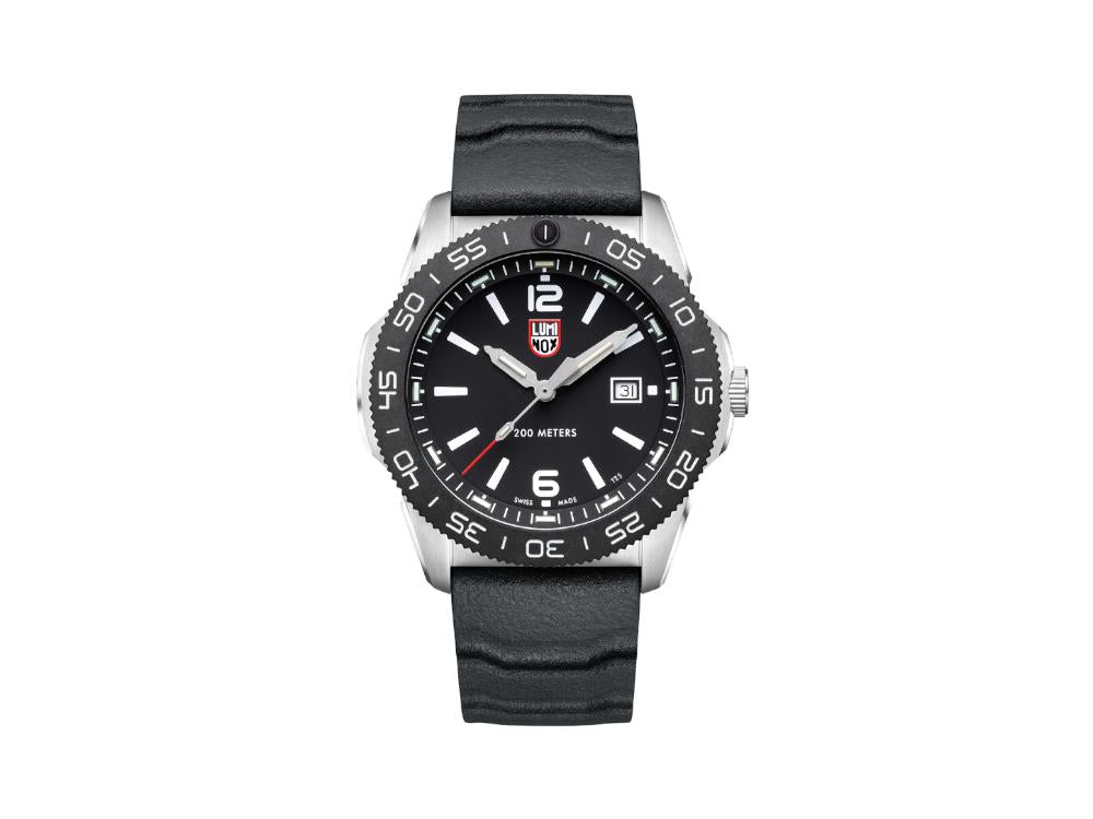 Montre à Quartz Luminox Sea Pacific Diver, CARBONOX, Noir, 44 mm, XS.3121