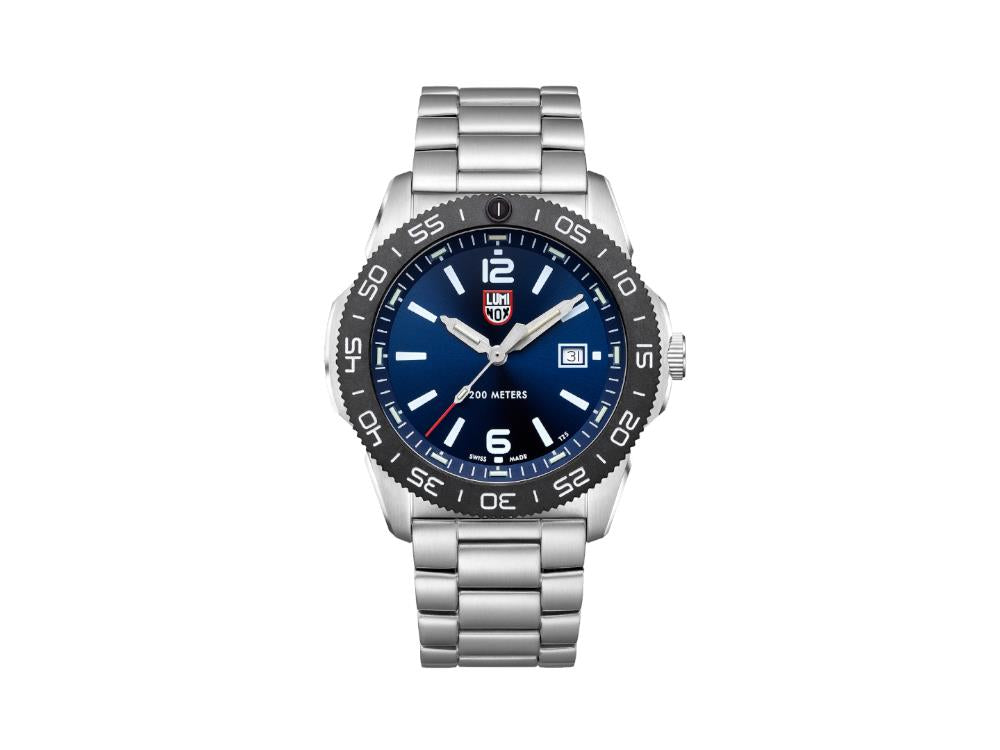 Montre à Quartz Luminox Sea Pacific Diver, CARBONOX, Bleu, 44 mm, XS.3123
