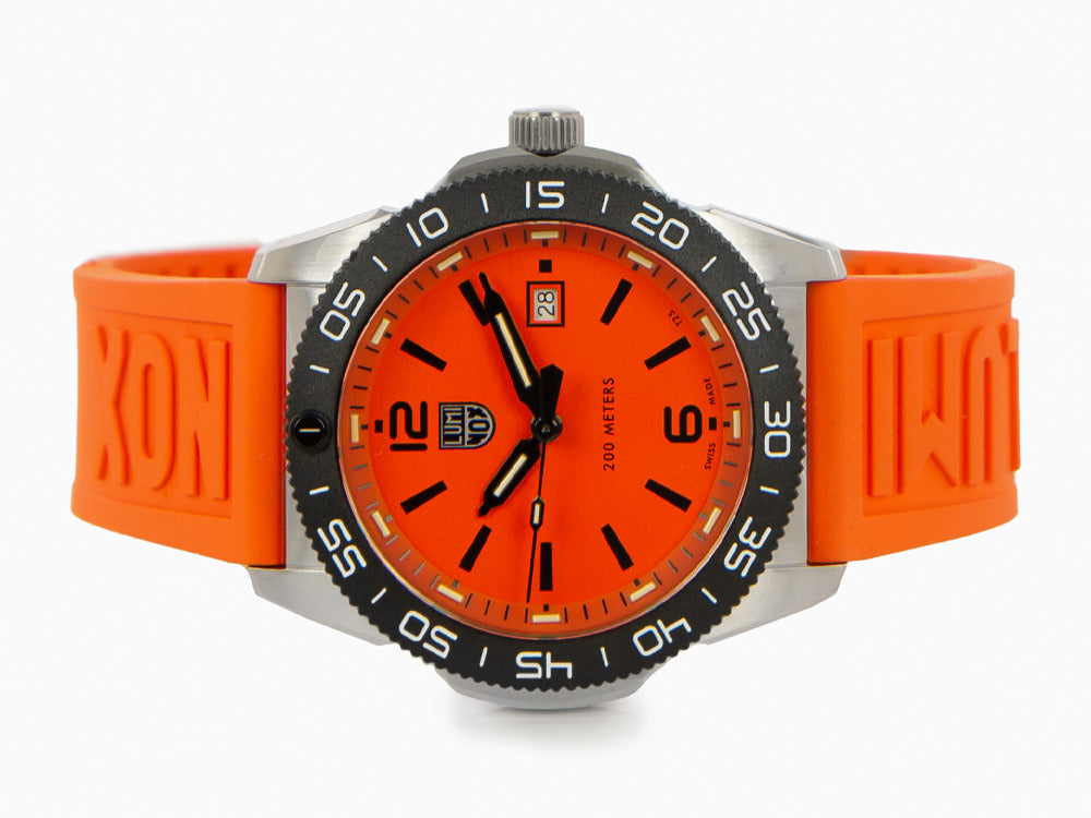 Montre à Quartz Luminox Sea Pacific Diver, Orange, 44 mm, Jour, 20 atm, XS.3129