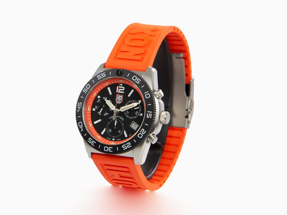 Montre à Quartz Luminox Pacific Diver, CARBONOX, Noir, 44 mm, 20 atm, XS.3149