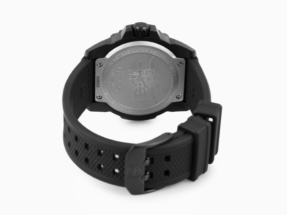 Montre à quartz Luminox Sea Navy Seal 3501.BO, Noir, Carbone, 45mm, 20 atm