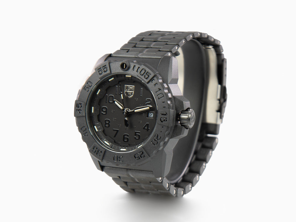 Montre à quartz Luminox Sea Navy Seal 3502.BO, Noir, Carbone, 45mm, 20 atm