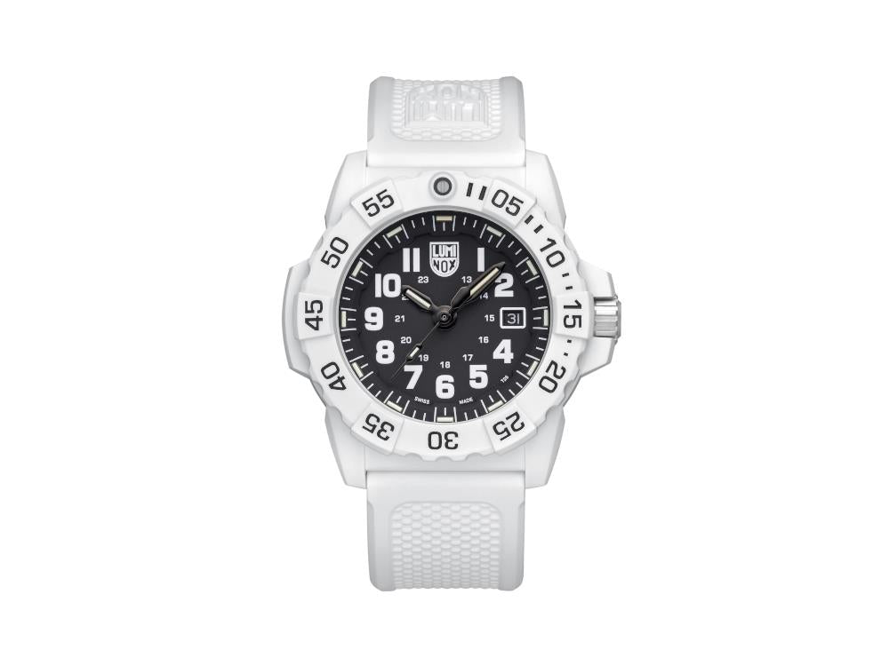 Montre à Quartz Luminox Sea Navy Seal Arctic Edition, Noir, 45 mm, XS.3507.WB
