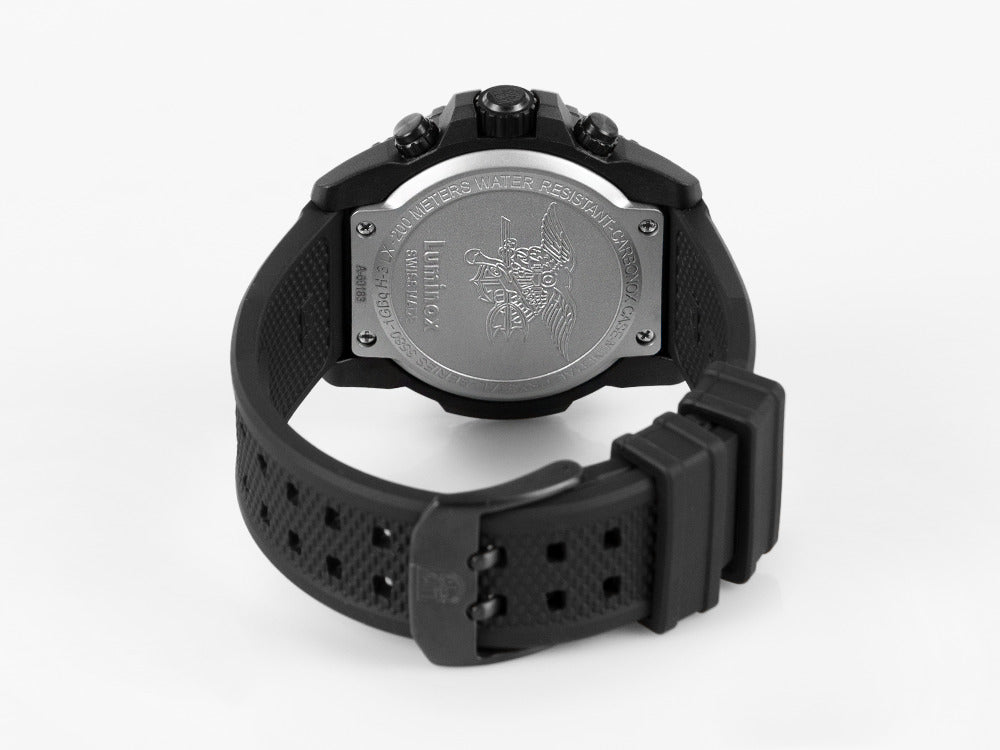 Montre à Quartz Luminox Sea Navy Seal Chronograph 3580 Serie, Noir, XS.3581.BO