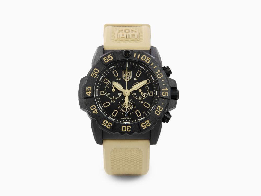 Montre à Quartz Luminox Sea Navy Seal Foundation 3580, Noir, XS.3590.NSF.SET