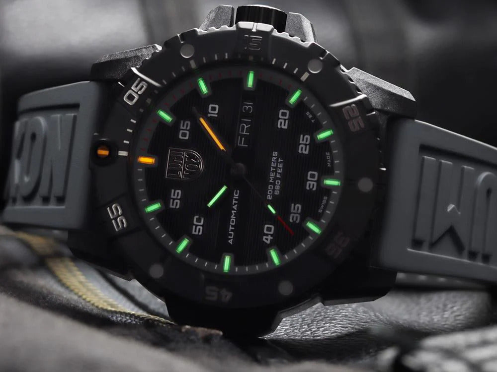 Montre Automatique Luminox Master Carbon Seal 3860 Series, Gris, XS.3862