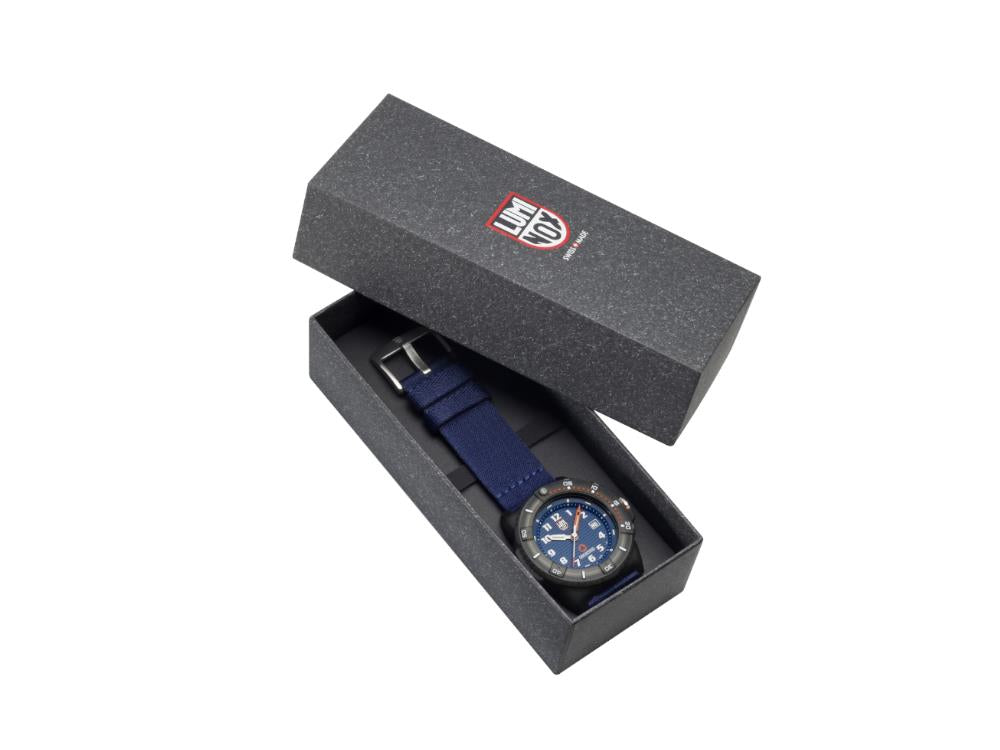 Montre à Quartz Luminox ECO 8900 Series #TIDE, Bleu, 46 mm, 20 atm, XS.8903.ECO