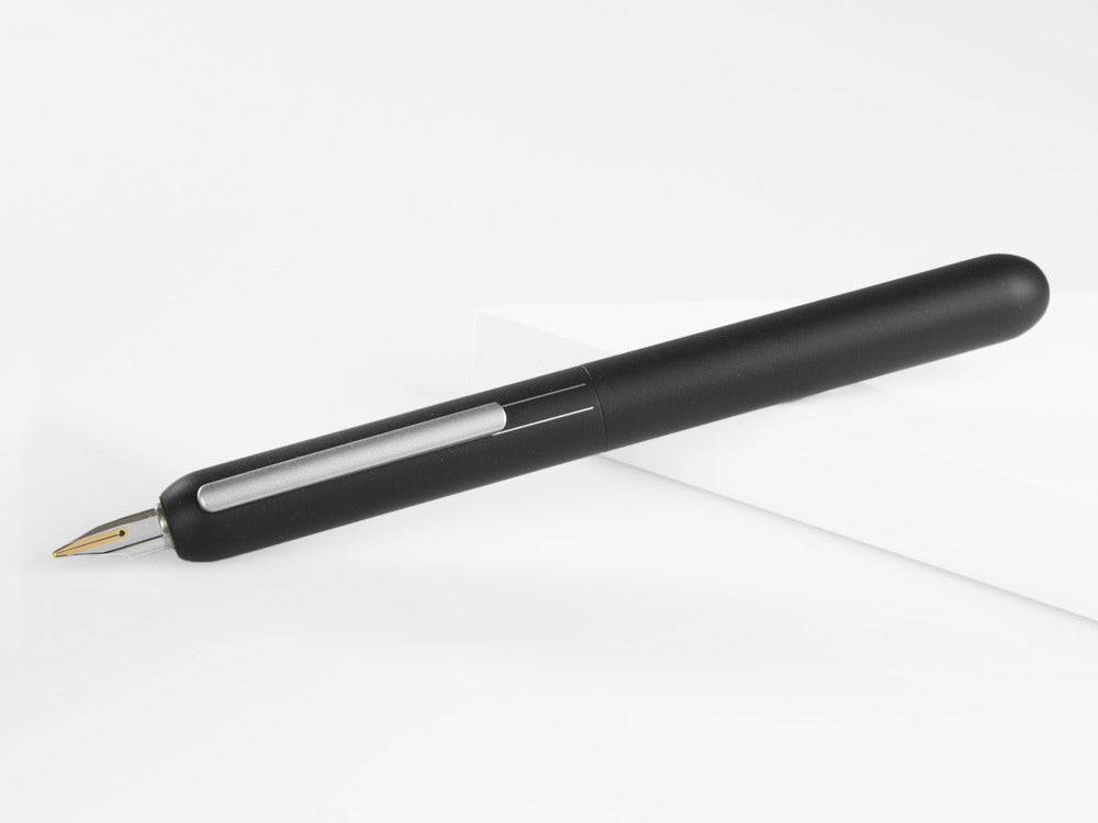 Stylo Plume Lamy Dialog 3 Black, Laque, Palladium, Noir, Mat, 1223312