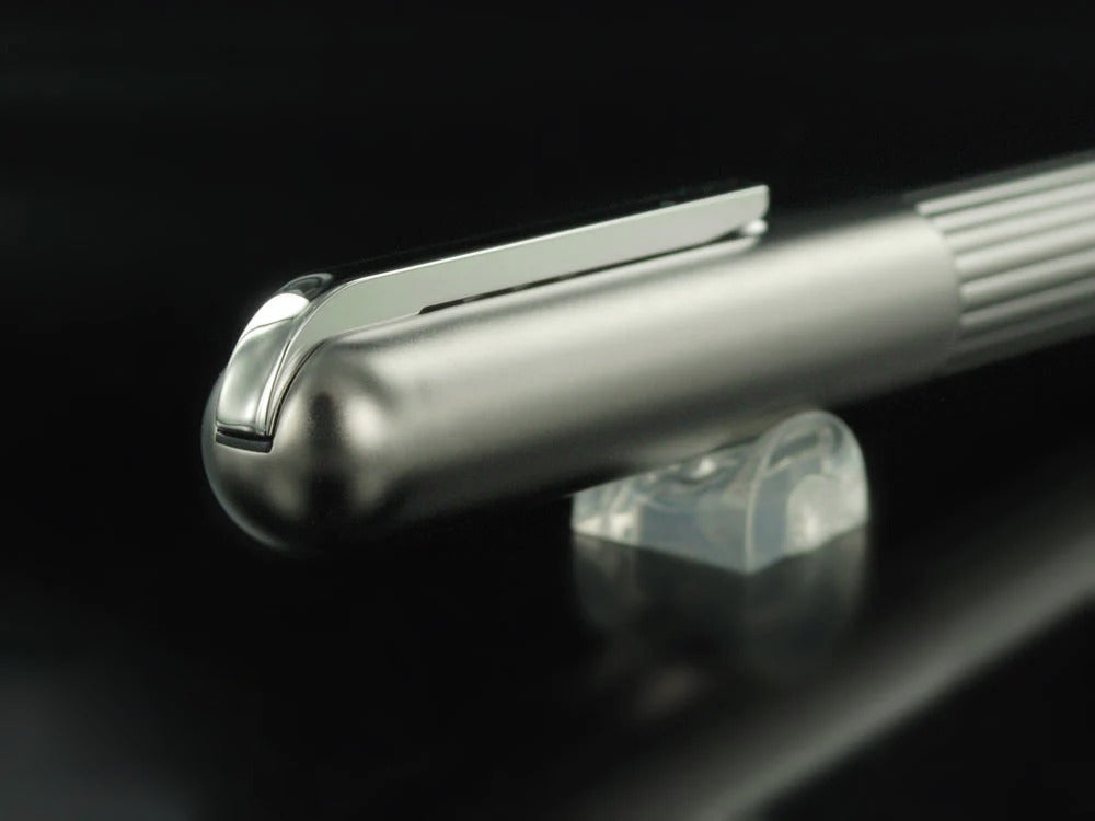 Stylo bille Lamy Imporium, Titane, Guilloche, Platiné, 1227956