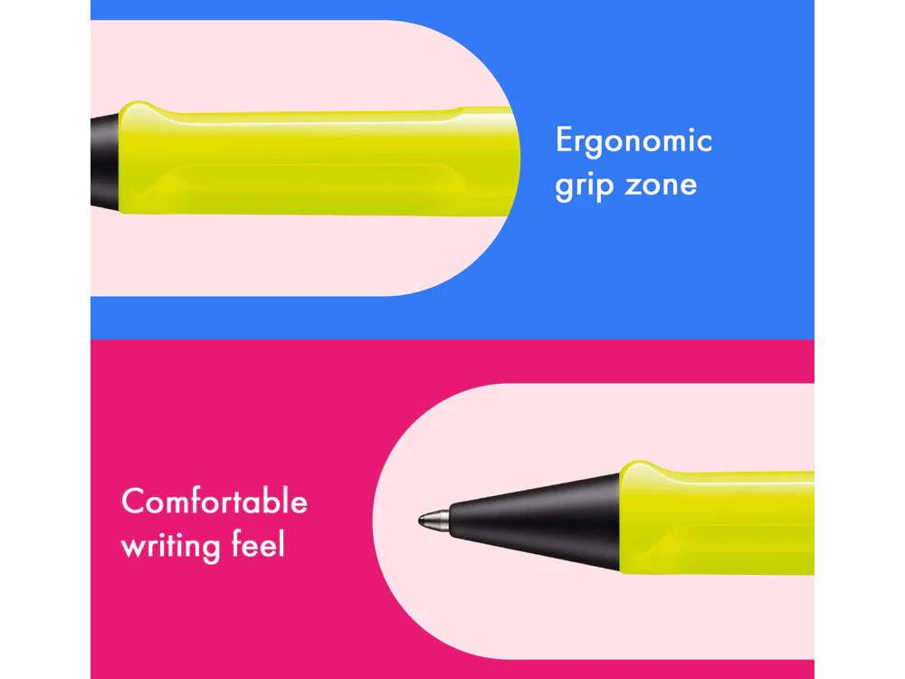 Stylo bille Lamy Safari Neon Yellow, Édition spéciale, 1241856