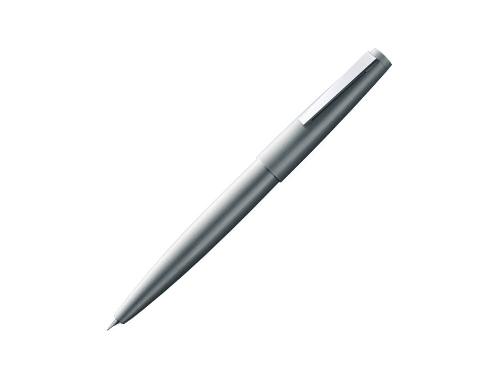 Stylo Plume Lamy 2000, Attributs platine, Brossé mat, 1224127