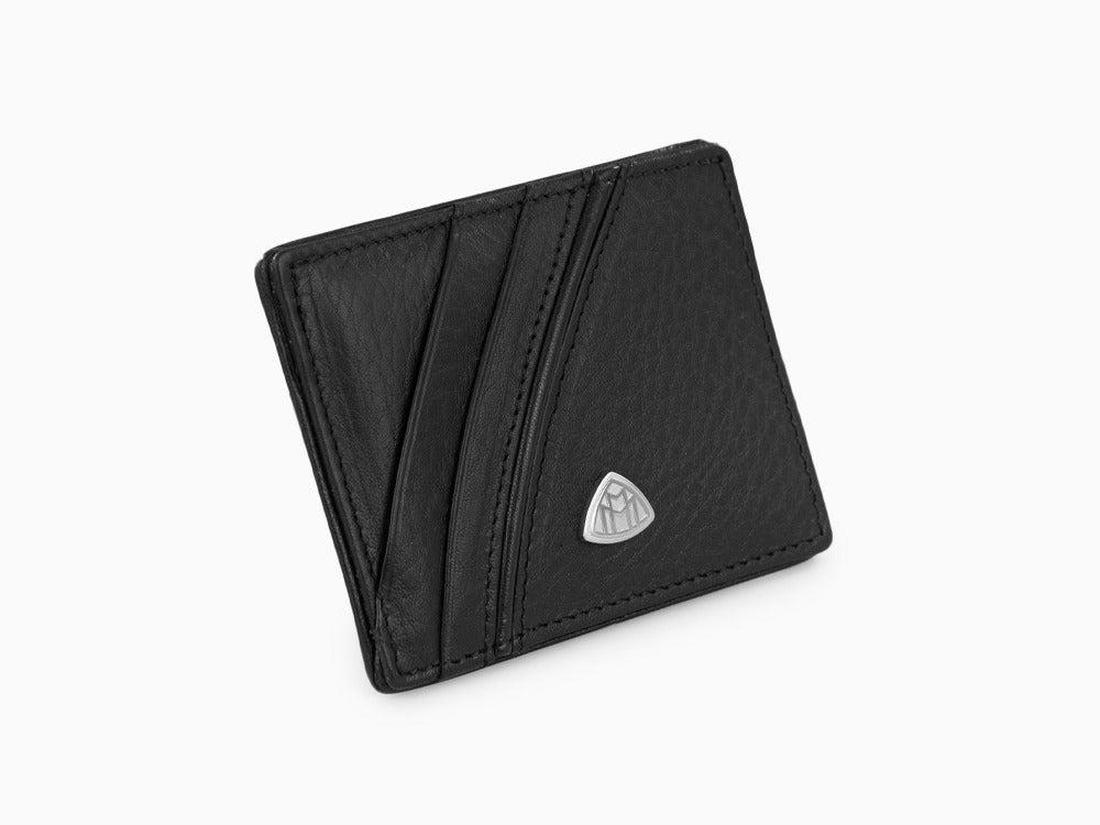 Porte-cartes Maybach The Realm I, Cuir, Noir, 5 Cartes crédit, MMA-CARRE02-BLA