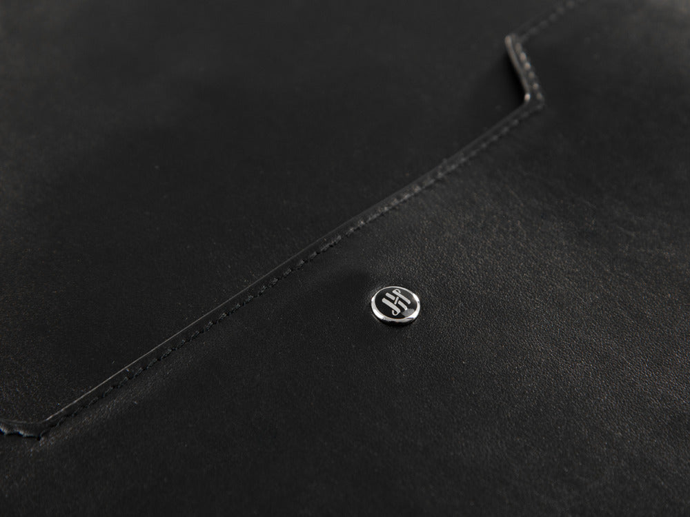 Sac à dos Montegrappa Signet Series, Cuir, Noir, IC00BP00