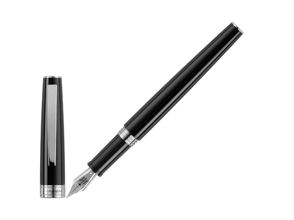 Stylo Plume Montegrappa Armonia, Résine, Noir, ISA1R-AC