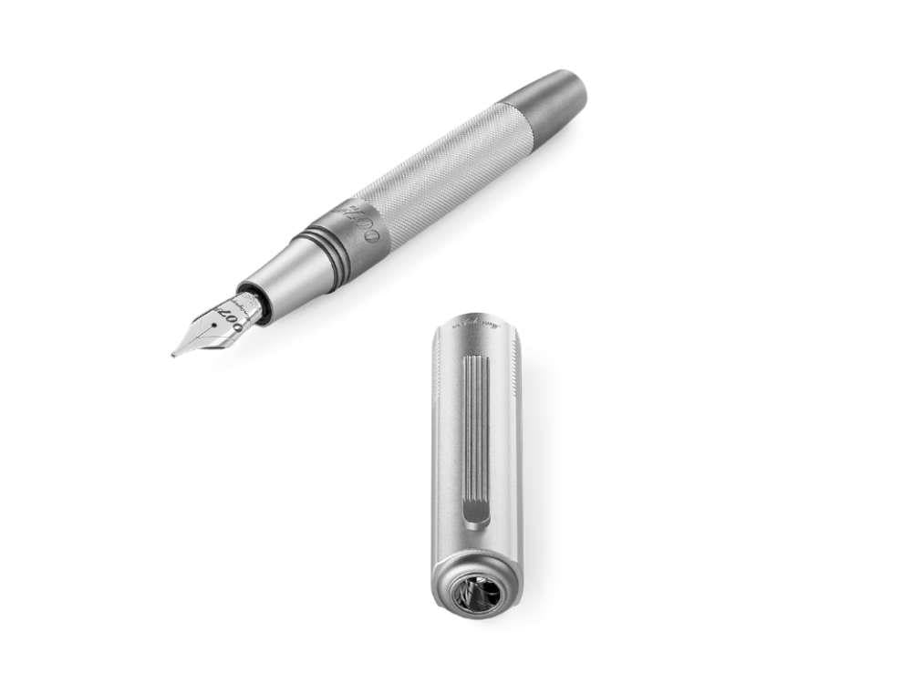 Stylo Plume Montegrappa 007 Special Issue Silver Edition, ISBJR-US