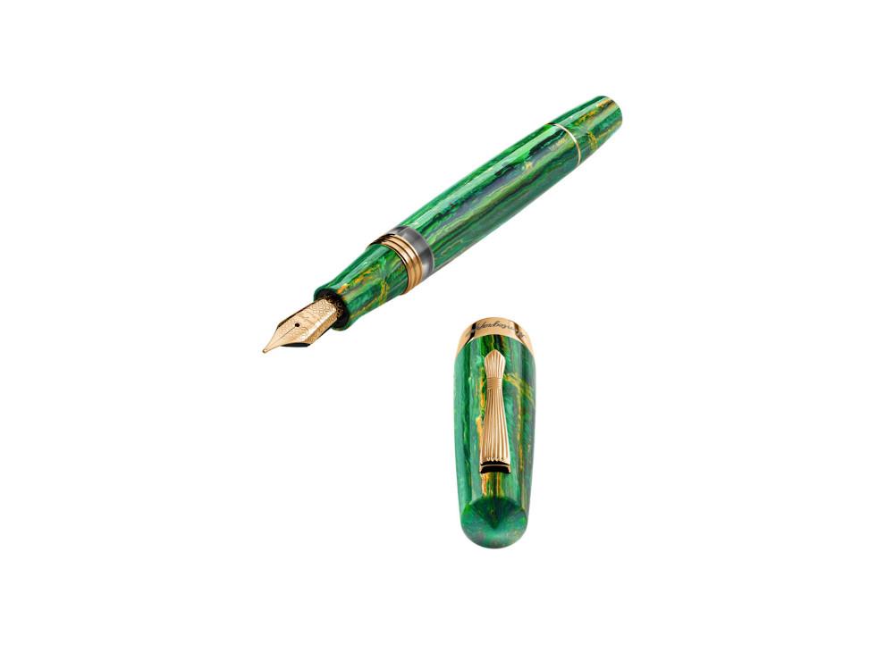 Stylo Plume Montegrappa Elmo 02 Plus Ventorum Favonius, Pompe ISE2P-AG-1