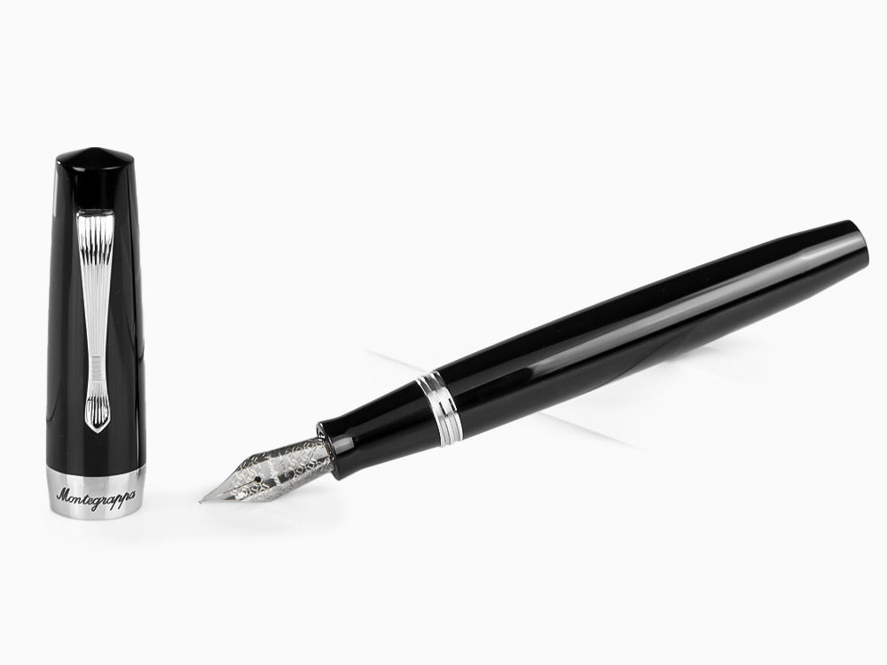 Stylo Plume Montegrappa Elmo 02 Jet Black, ISE2R-AC
