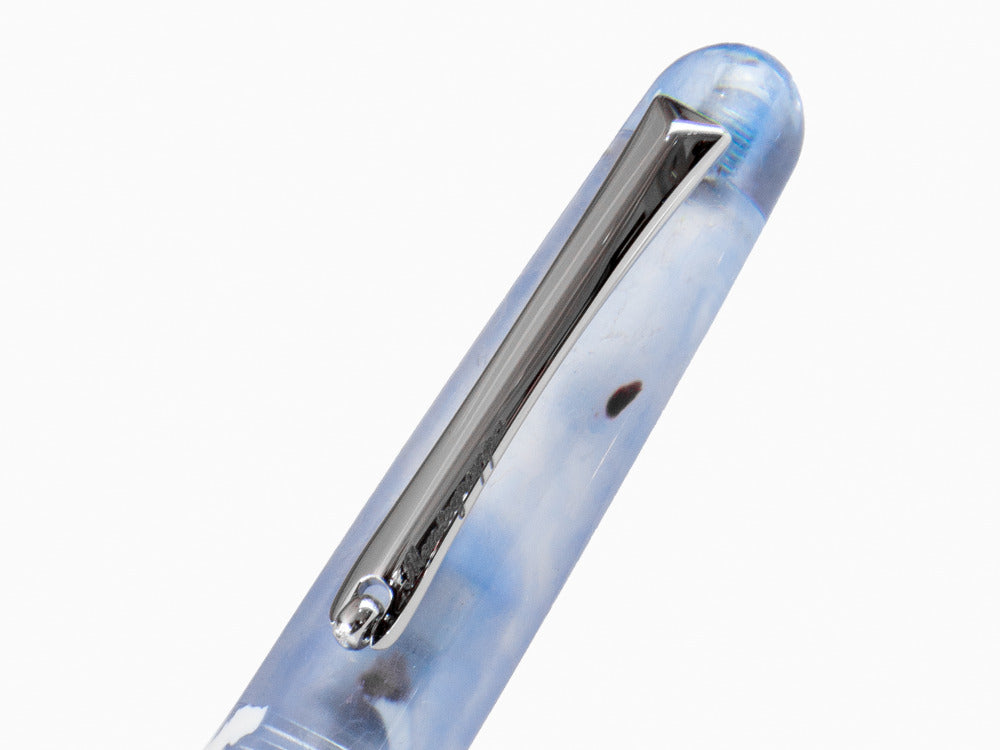 Stylo bille Montegrappa Elmo Ambiente Ocean, Résine, Acier Inoxydable, ISEERBID