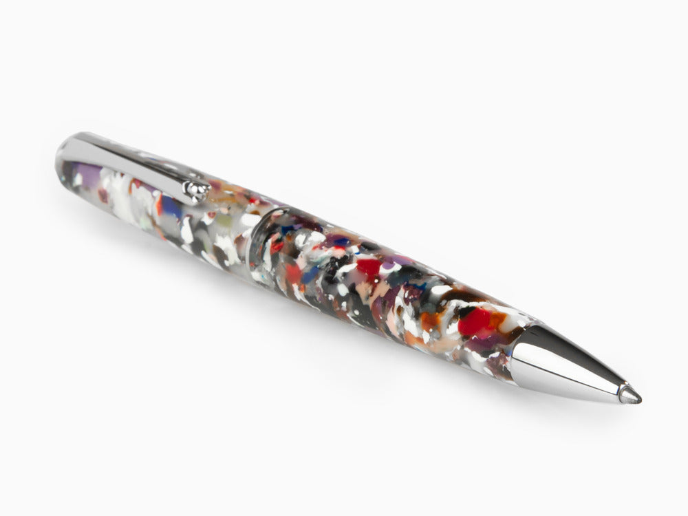 Stylo bille Montegrappa Elmo Ambiente Kaleido, Acier Inoxydable, ISEERBIK