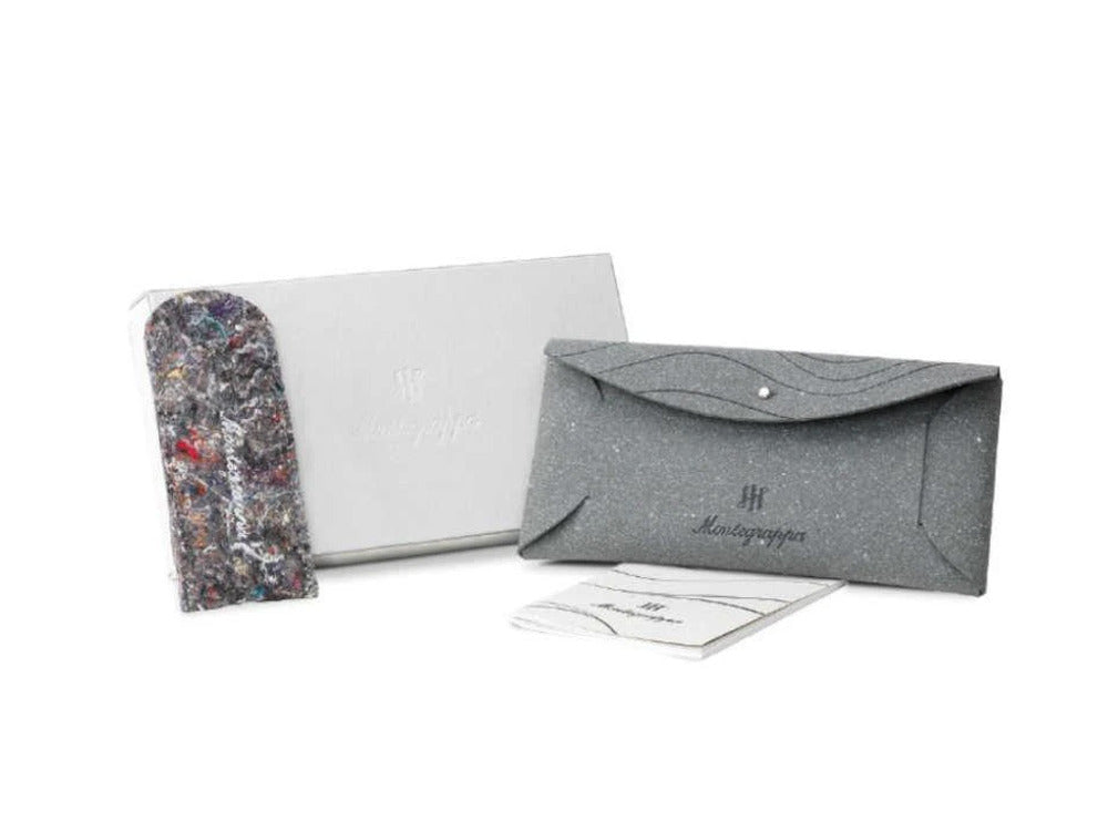 Roller Montegrappa Elmo Ambiente Ocean, Résine, Acier Inoxydable, ISEERRID