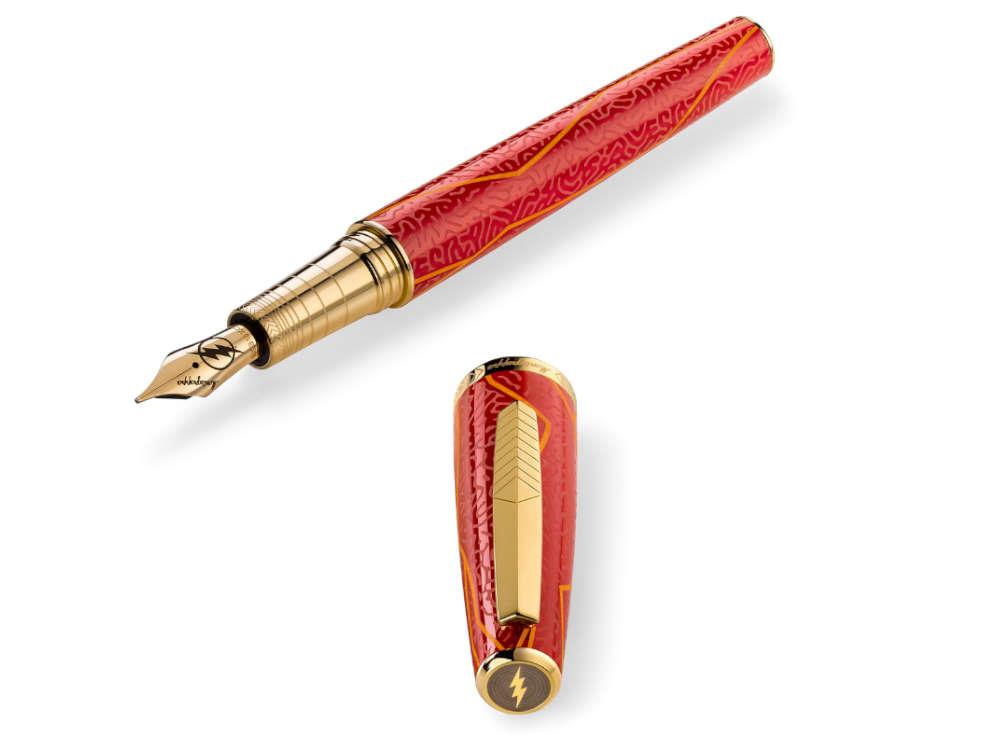 Stylo Plume Montegrappa DC Comic The Flash, Edition Limitée, ISFLN-AR