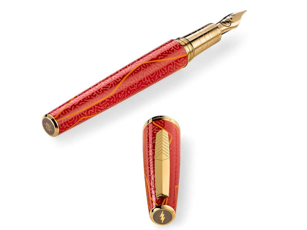 Stylo Plume Montegrappa DC Comic The Flash, Edition Limitée, ISFLN-AR